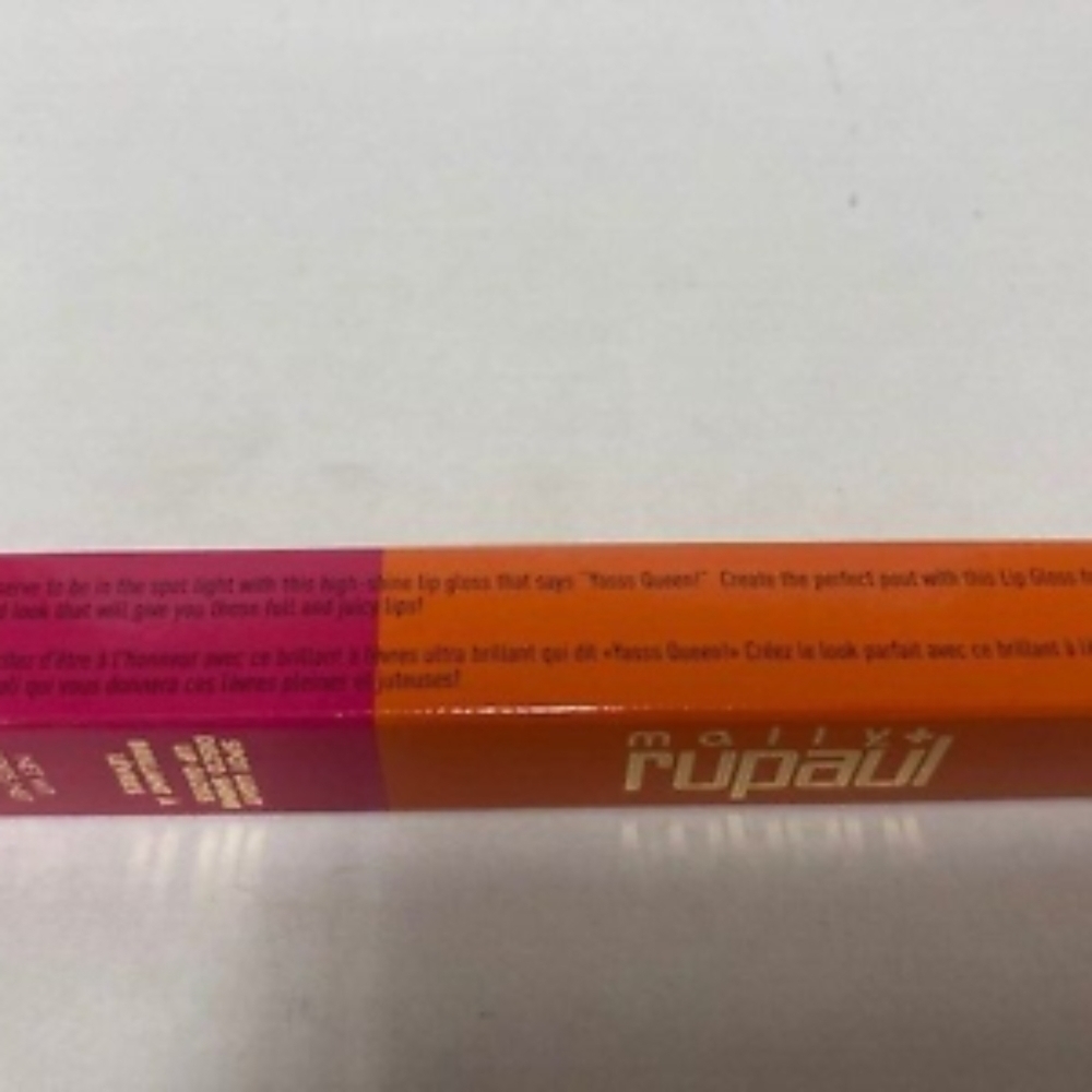 Mally + Rupaul Spot Light Disco Shine Lip Gloss, Foxy Lady, 0.11 fl oz- NEW - Picture 5 of 5